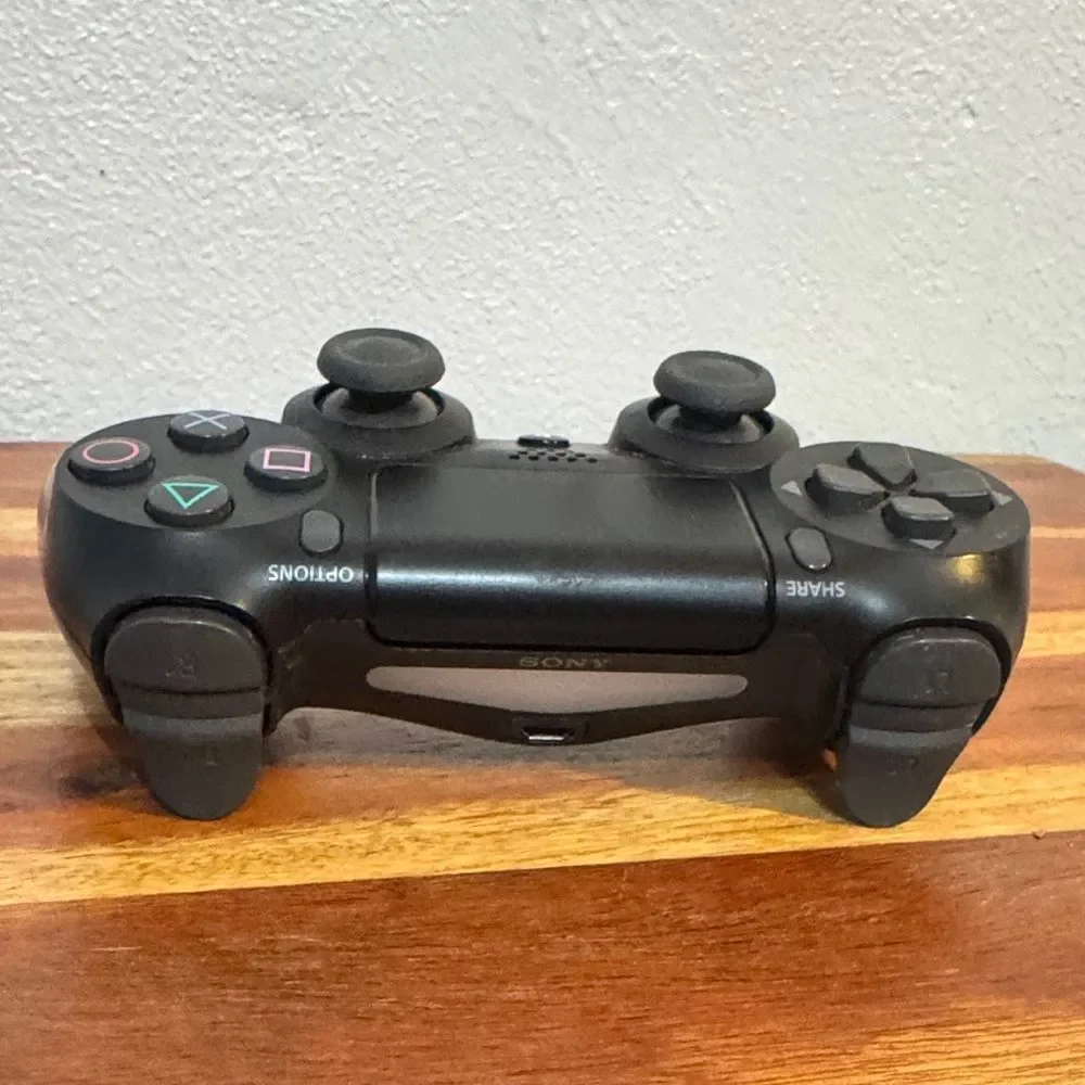 Sony PS4 DualShock 4 Wireless Controller Black Gaming Accessory OEM Authentic